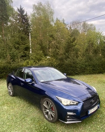 Infiniti Q50 cena 92500 przebieg: 106000, rok produkcji 2018 z Wojnicz małe 106